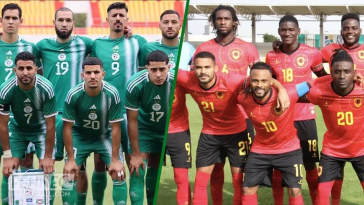 Algérie Angola chaines