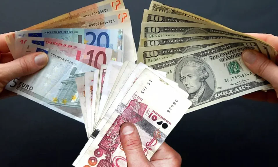 100 euros dinar marché noir aujourd'hui