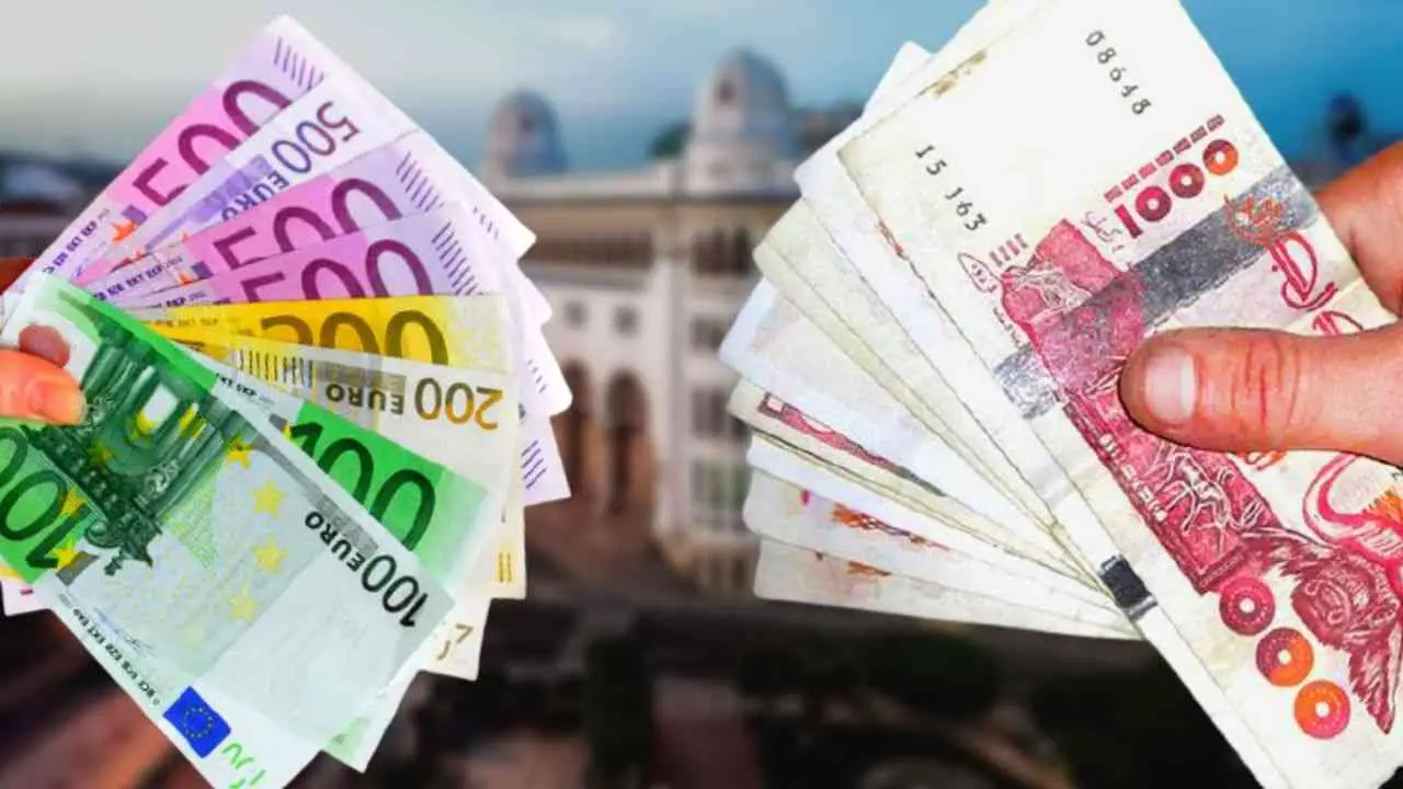 Marché noir, euro dinar algérien : le taux de change aujourd'hui