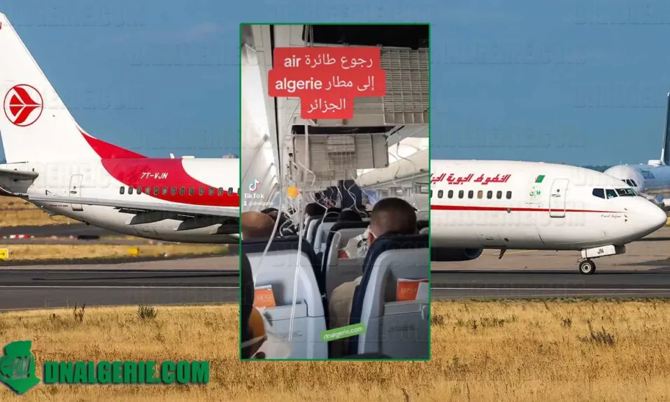 Air Algérie incident spectaculaire