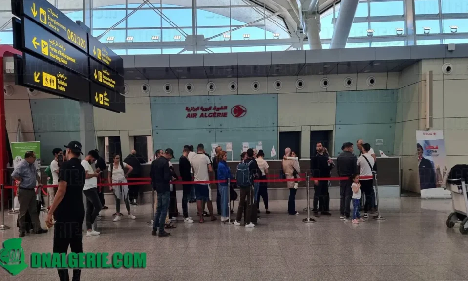 Aéroport international Alger voyageurs mis en garde