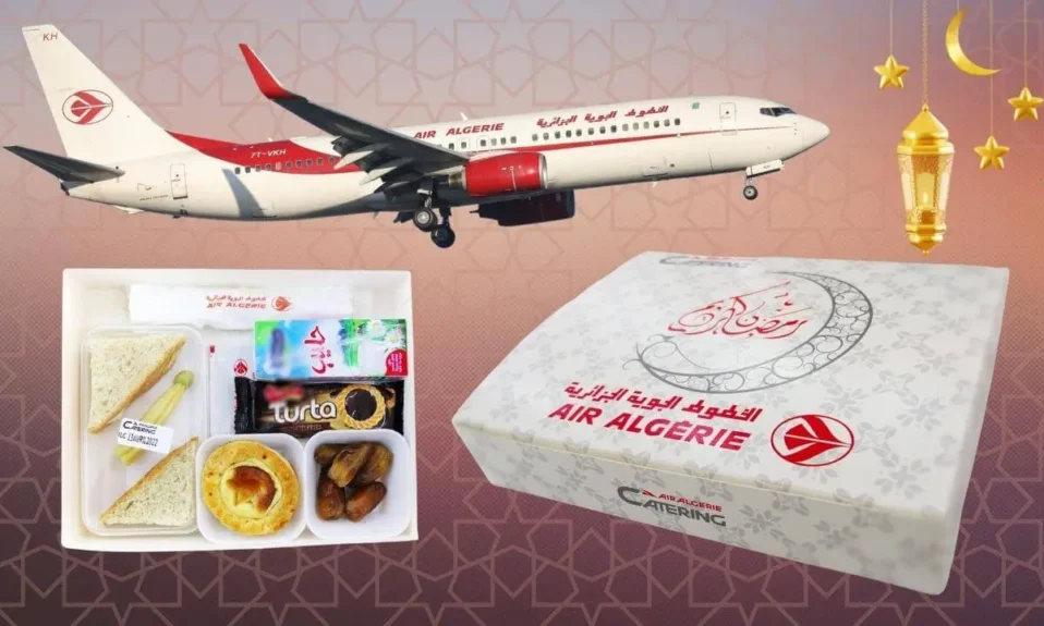 Air Algérie Ramadan Repas