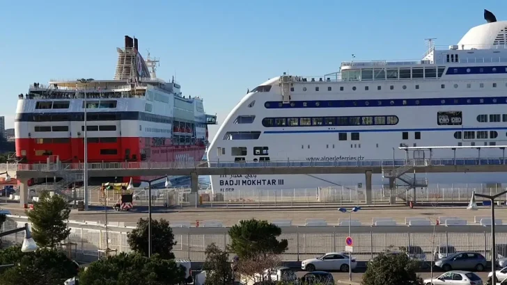 Voyage Algérie port Marseille