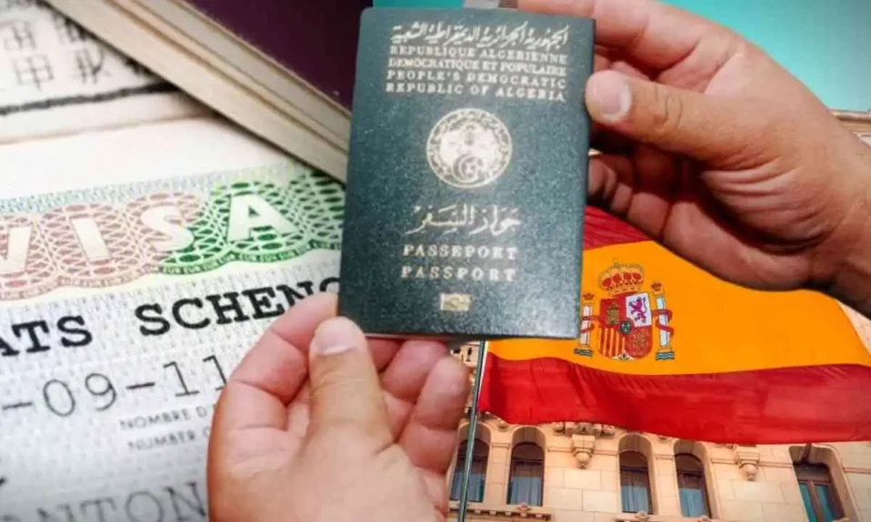 Algériens visa doré Espagne