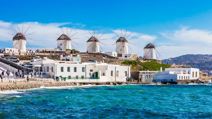 Touriste Algérie Mykonos