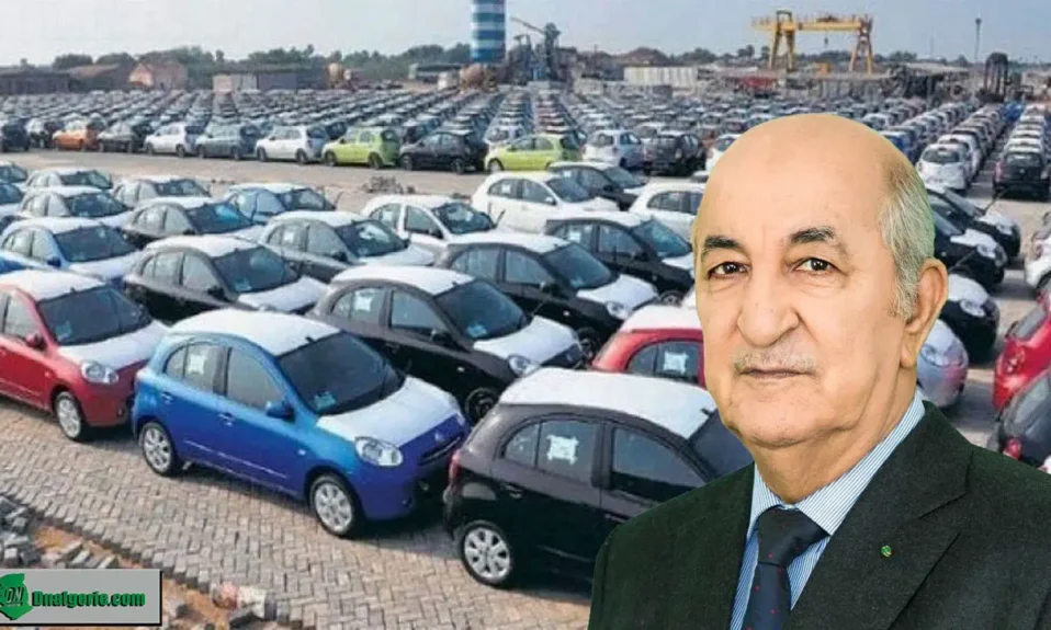 Tebboune voitures Algérie Maroc