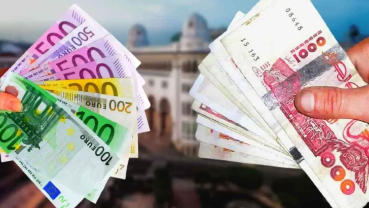 Change informel euro dinar algérien marché noir devises Algérie