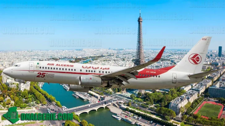 pression Air Algérie aller-retour Paris fournisseur OQTF passagers