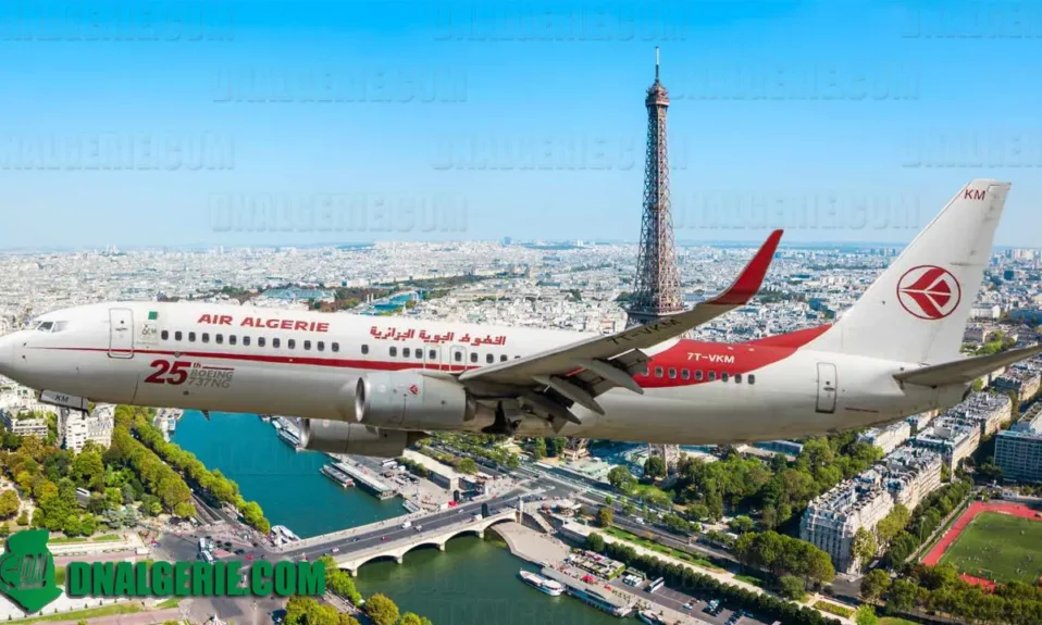 Air Algérie aller-retour Paris