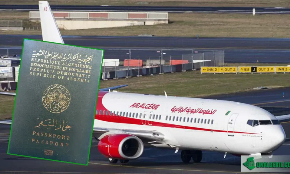 Air Algérie passeport périmé