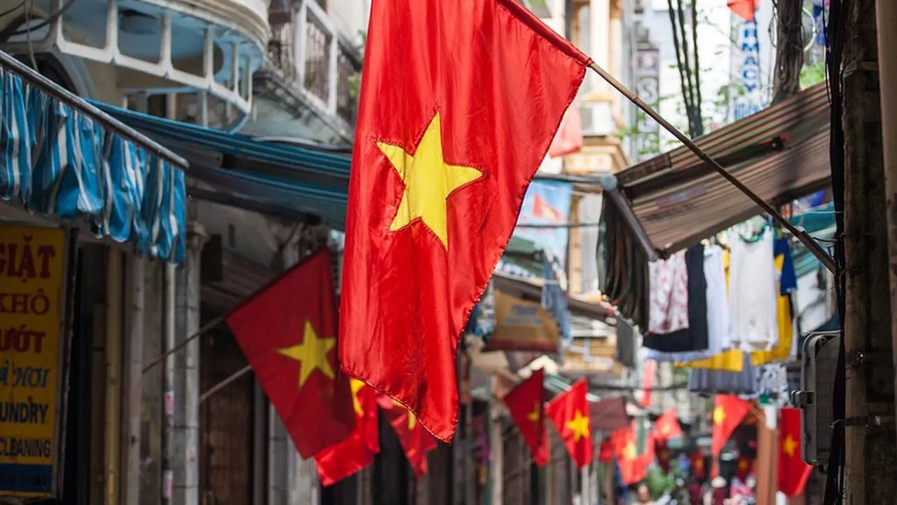 Algérie drapeau Vietnam