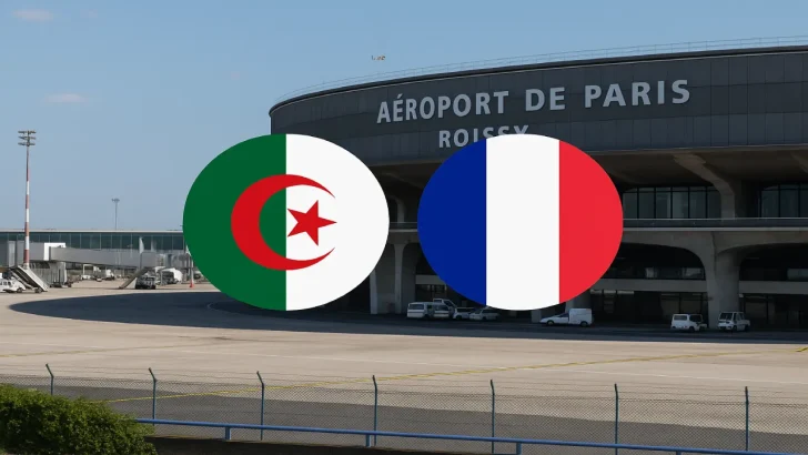 VOYAGEURS Algériens aéroport Roissy